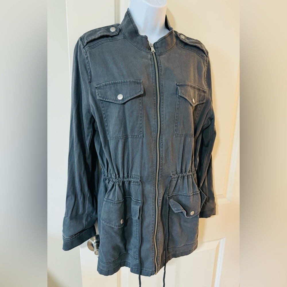 Gray Jean Express Jacket - image 3